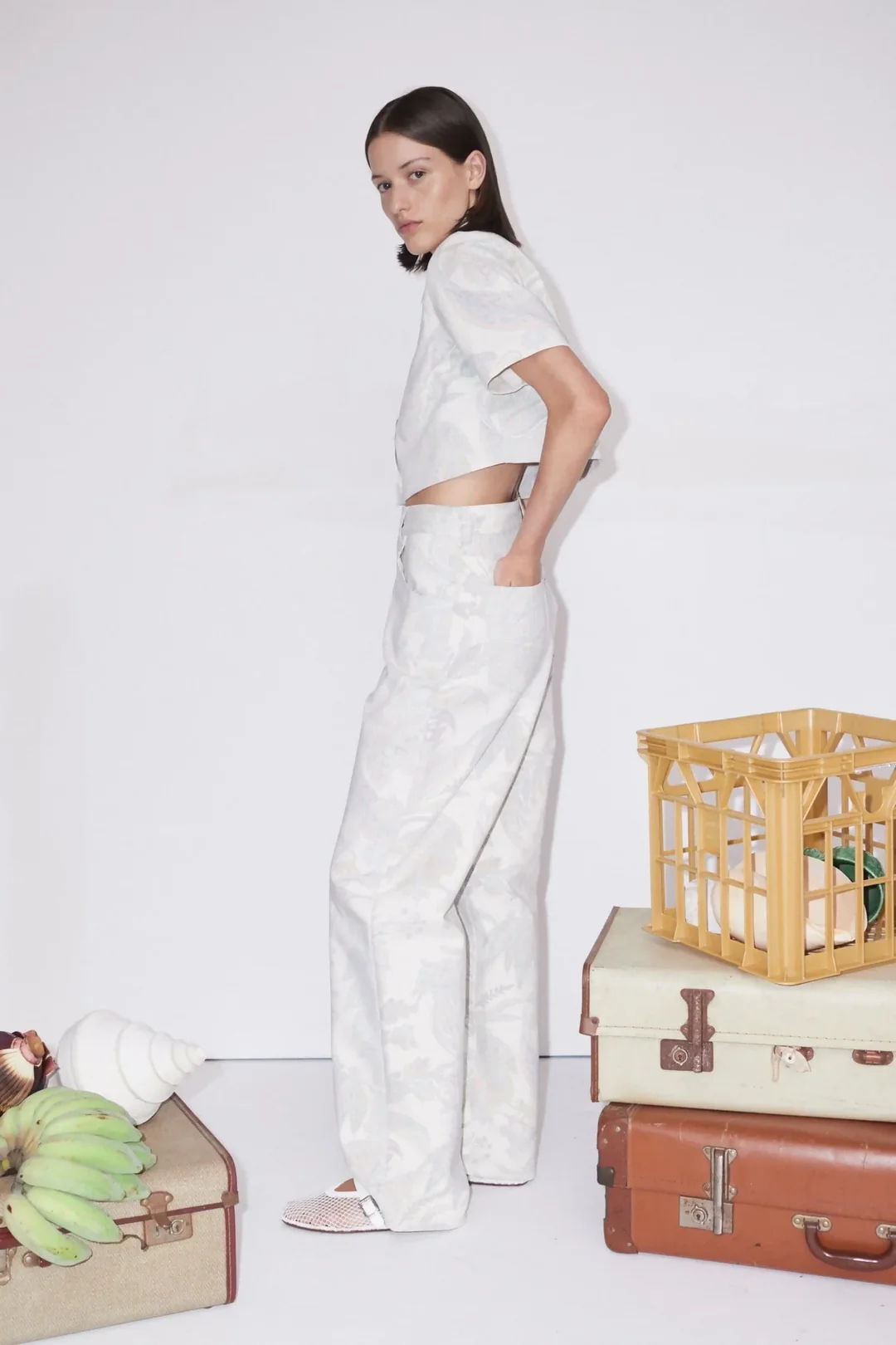 Ivy Cropped Shirt