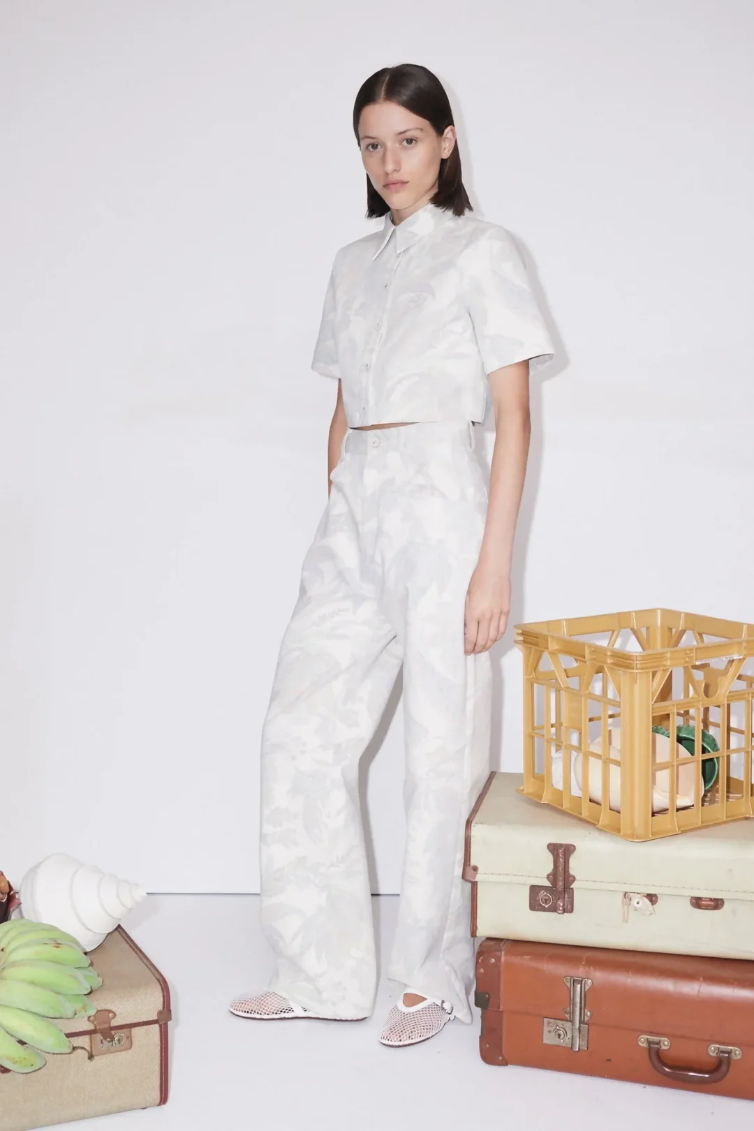 Ivy Cropped Shirt