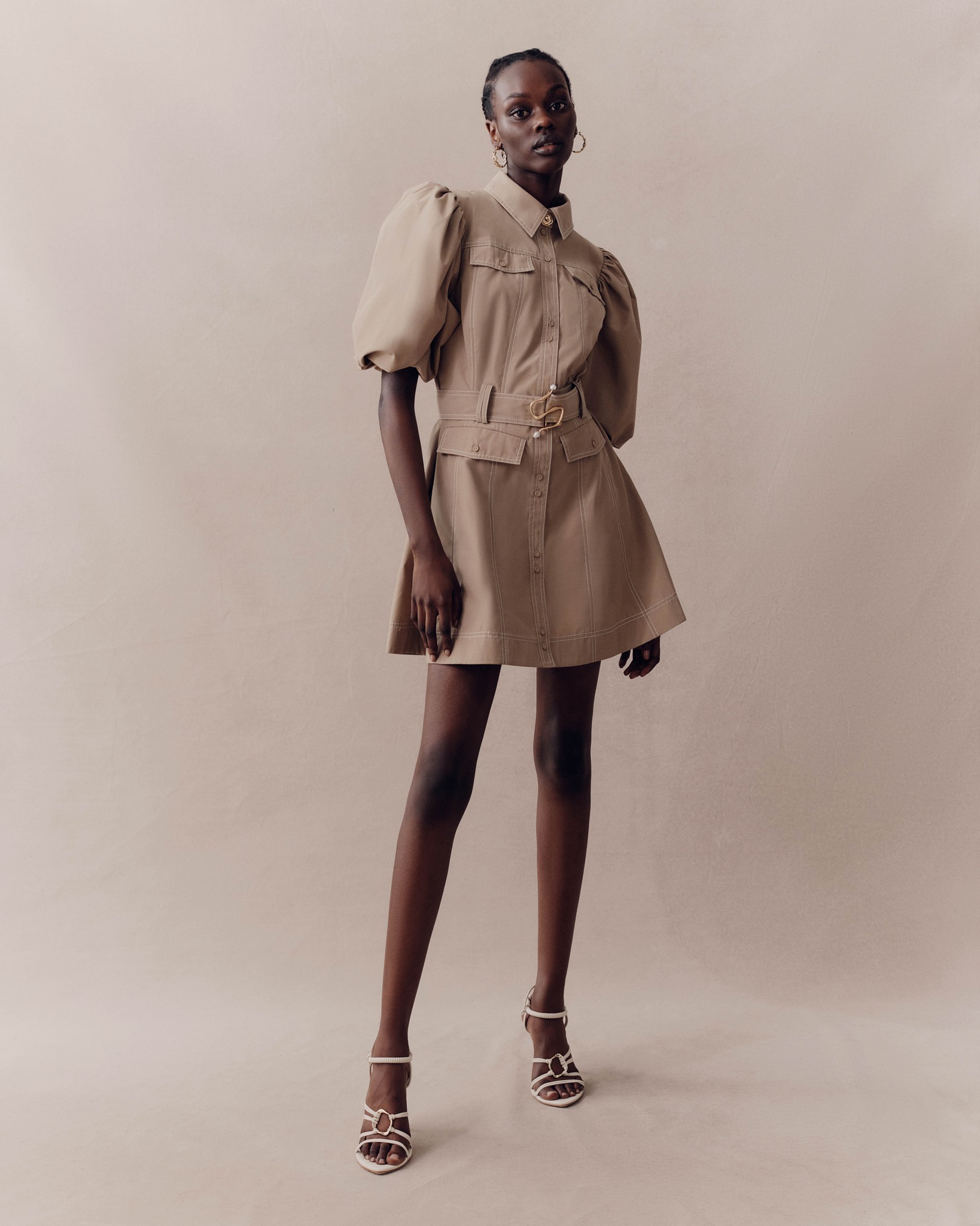 Woodland Utility Mini Dress