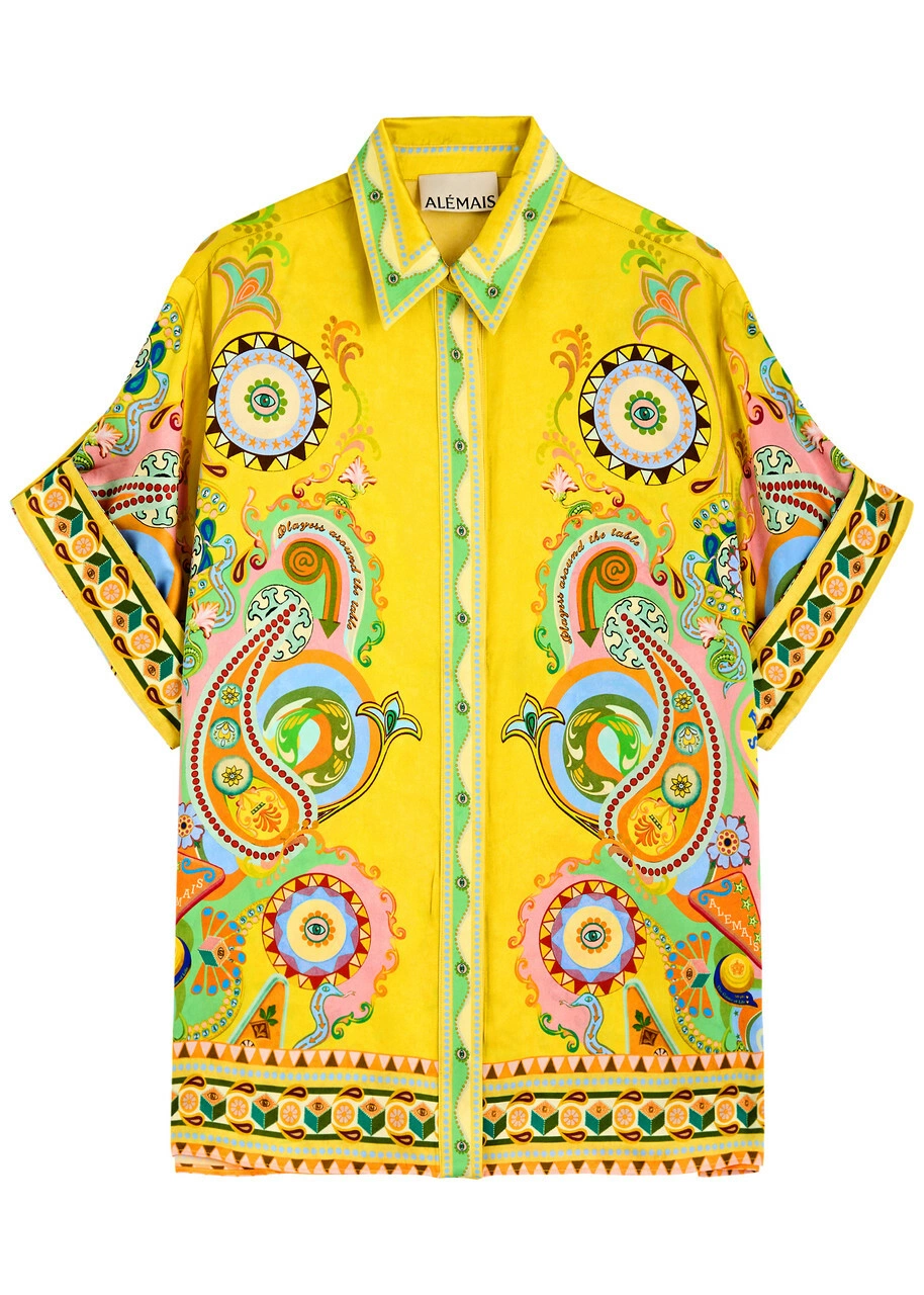 Pinball Silk Shirt
