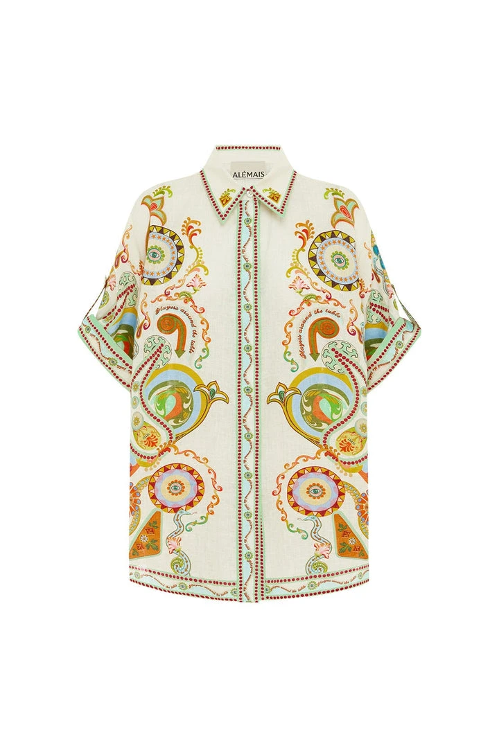 Pinball Linen Shirt