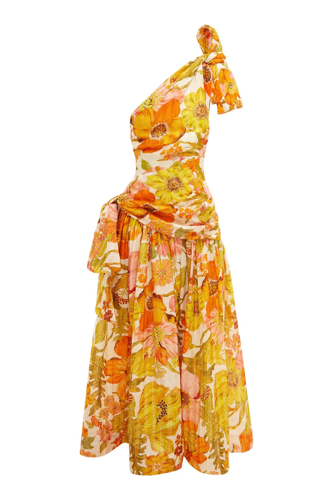 Silas One Shoulder Gown