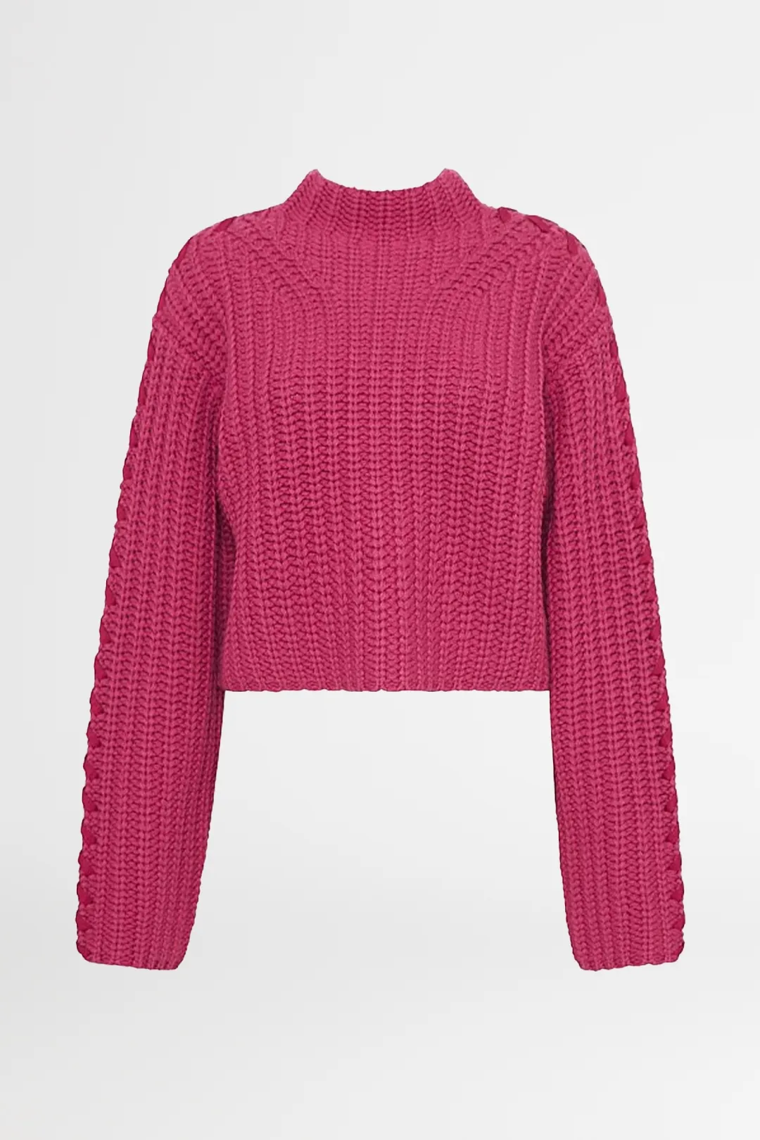Delphine Funnel Neck Knit Jumper
