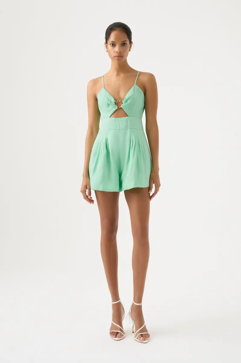 Simone Ring Cut Out Playsuit