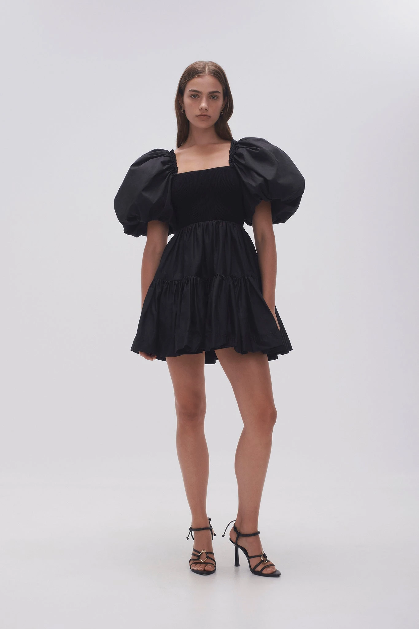 Casa Puff Sleeve Mini Dress