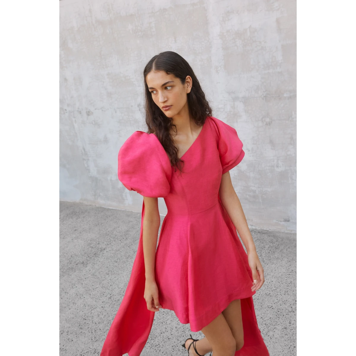 Arista Tulip Sleeve Mini Dress
