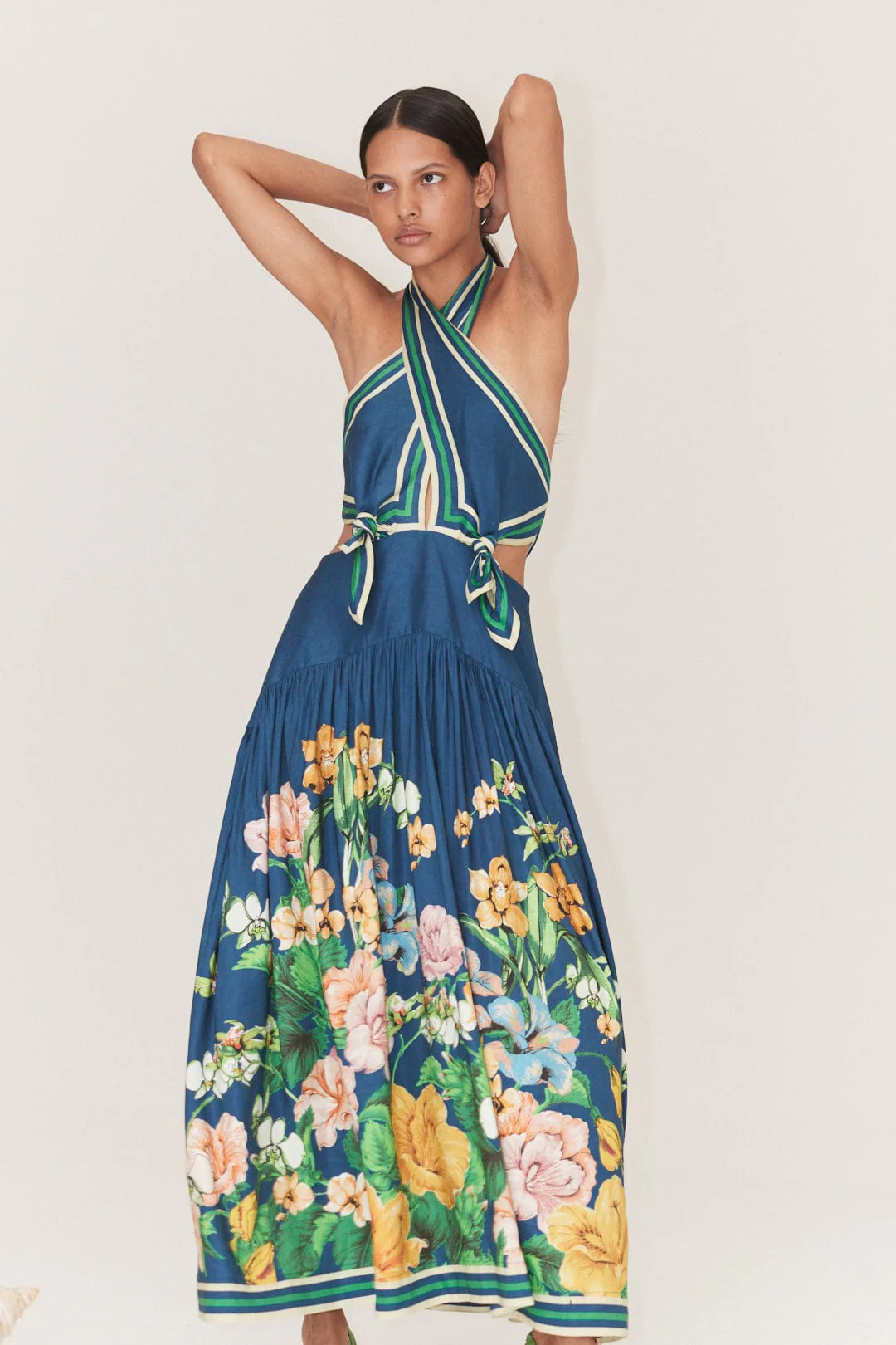 Lyla Halter Midi Dress