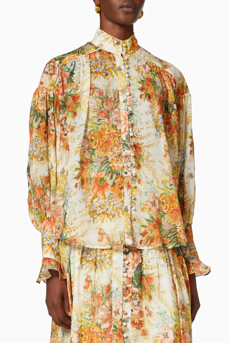 Sylvia Floral Blouse
