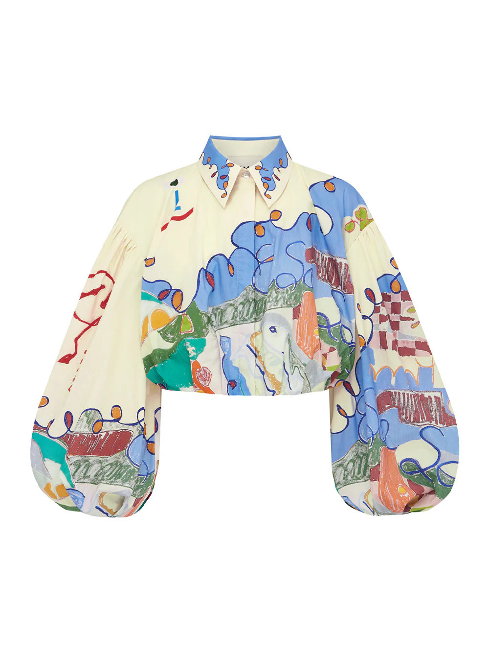 Nadia Cropped Shirt