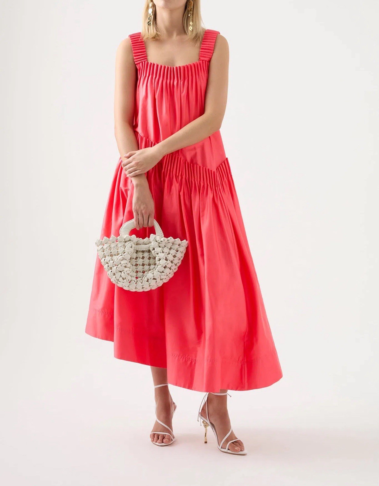 Severine Sleeveless Midi Dress
