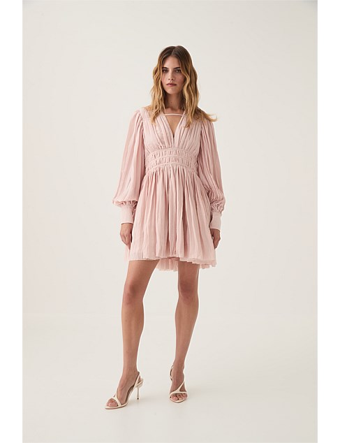 Catalyst Pleated Mini Dress