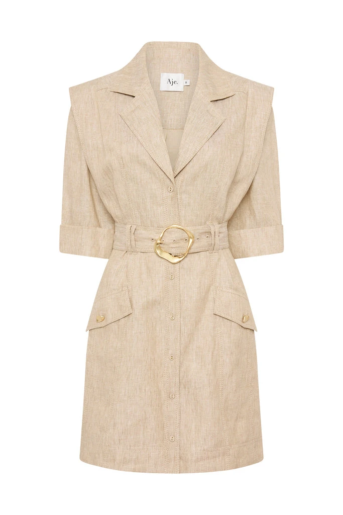 Lyric Belted Mini Dress
