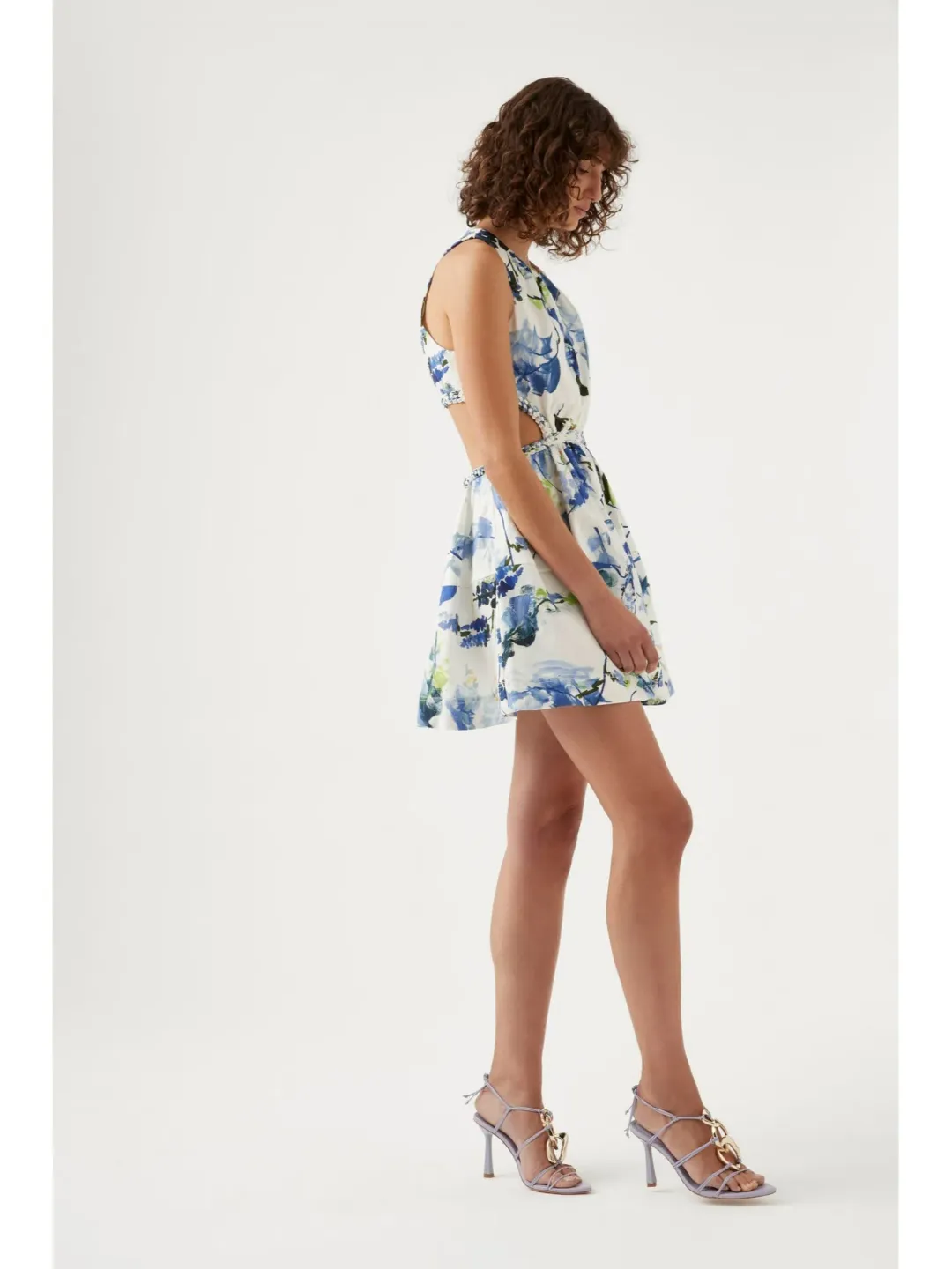 Voyage Braided Cut Out Mini Dress