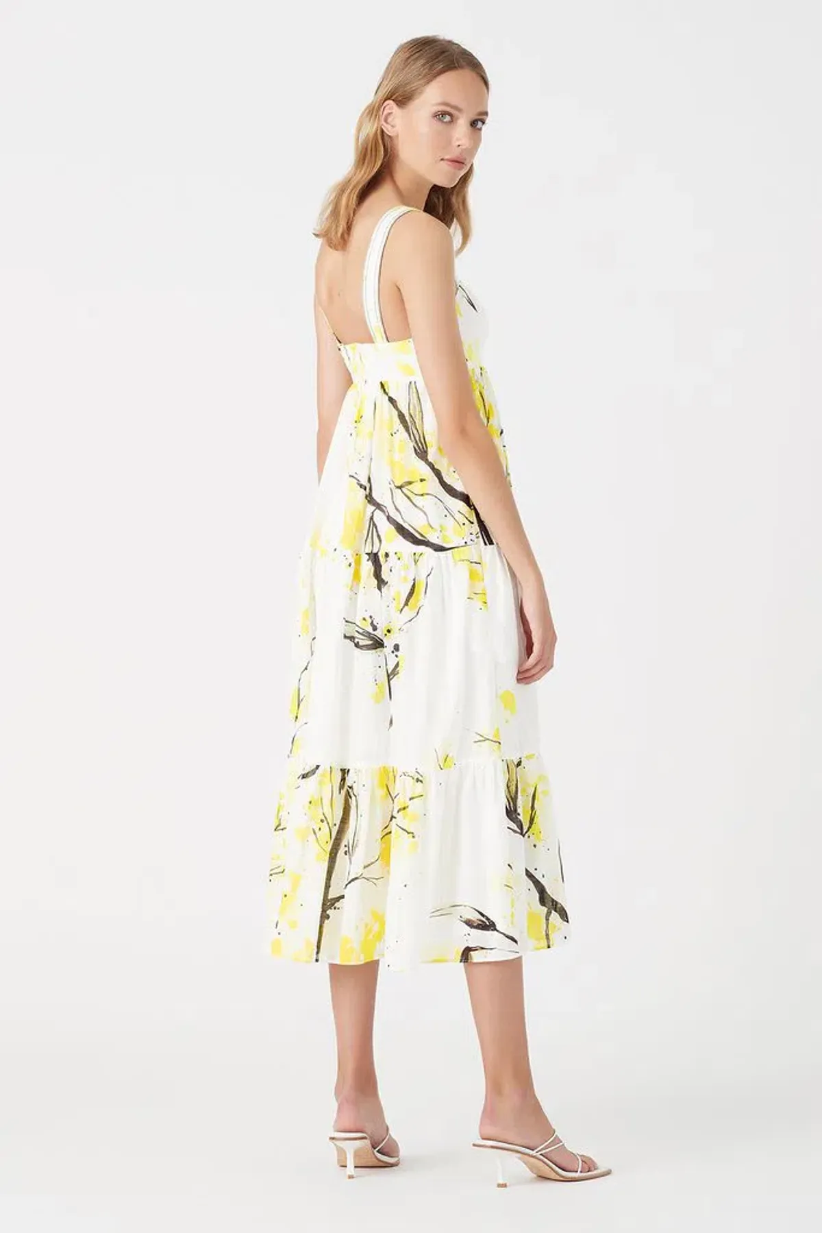 Mimosa Bandeau Midi Dress