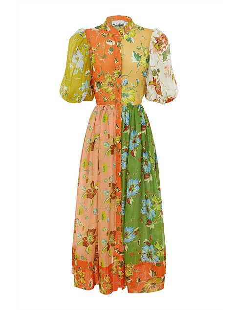 Hotel Lamu Spliced Shirtdress