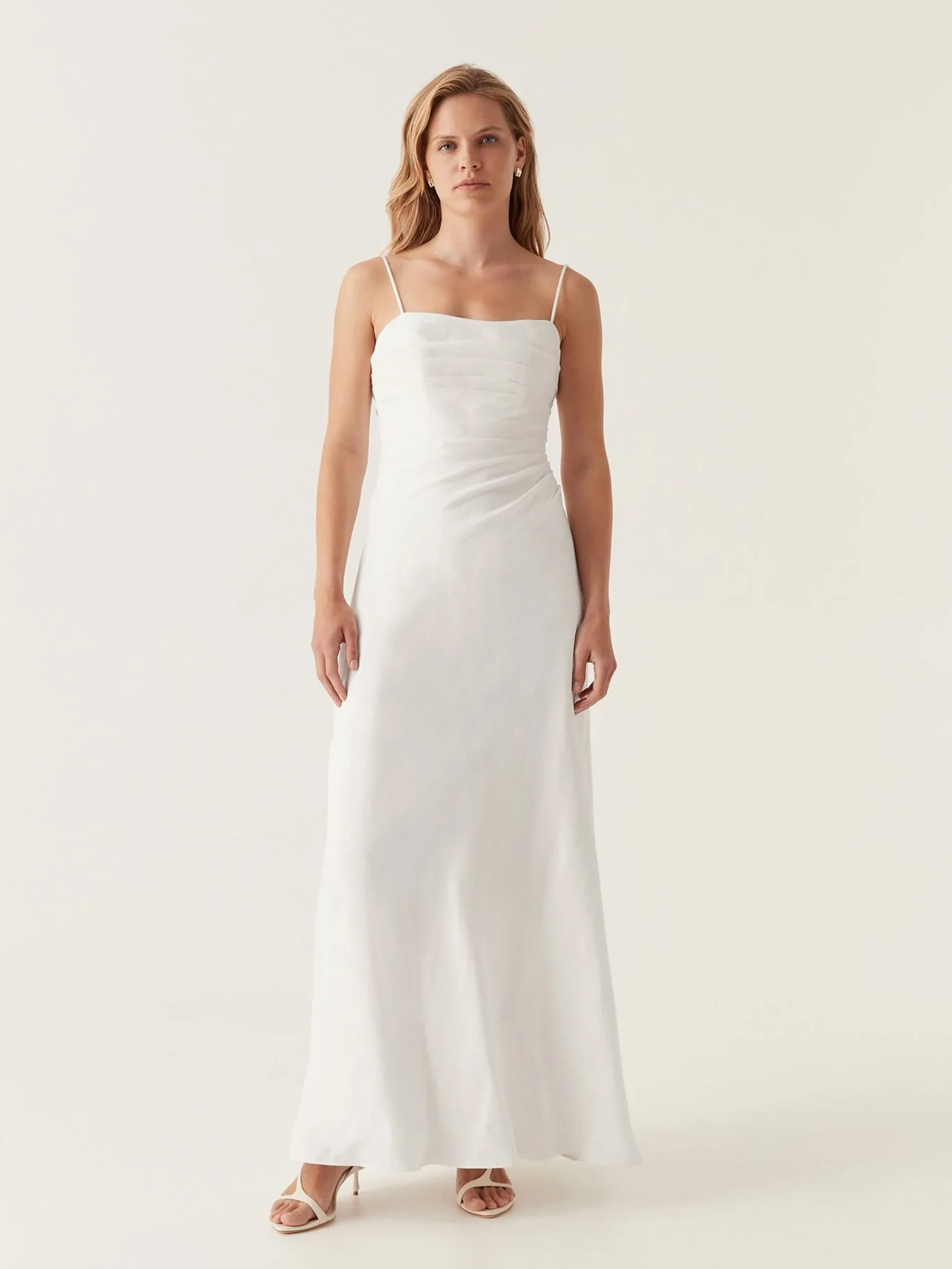 Clarice Draped Maxi Dress