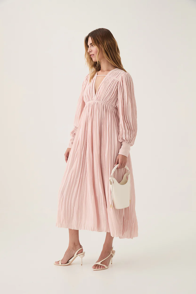 Catalyst Pleated Midi Dress