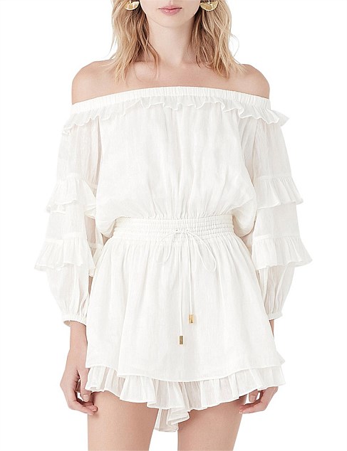 Salt Lake Frill Playsuit
