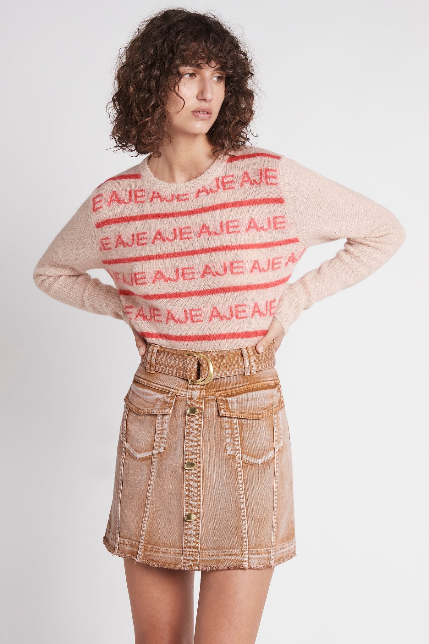 Arlow Denim Mini Skirt