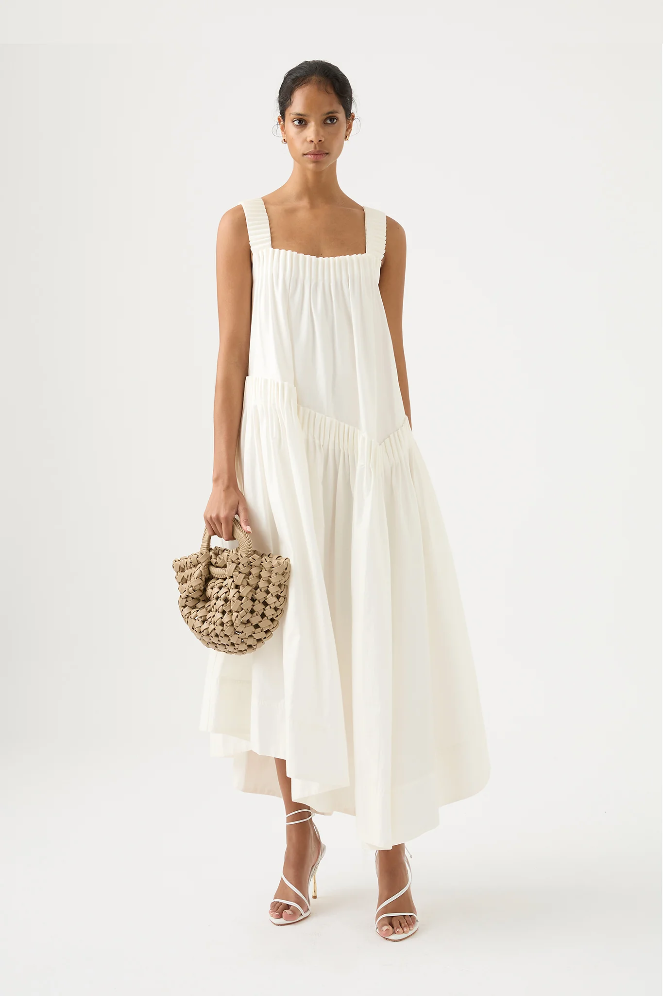 Severine Sleeveless Midi Dress