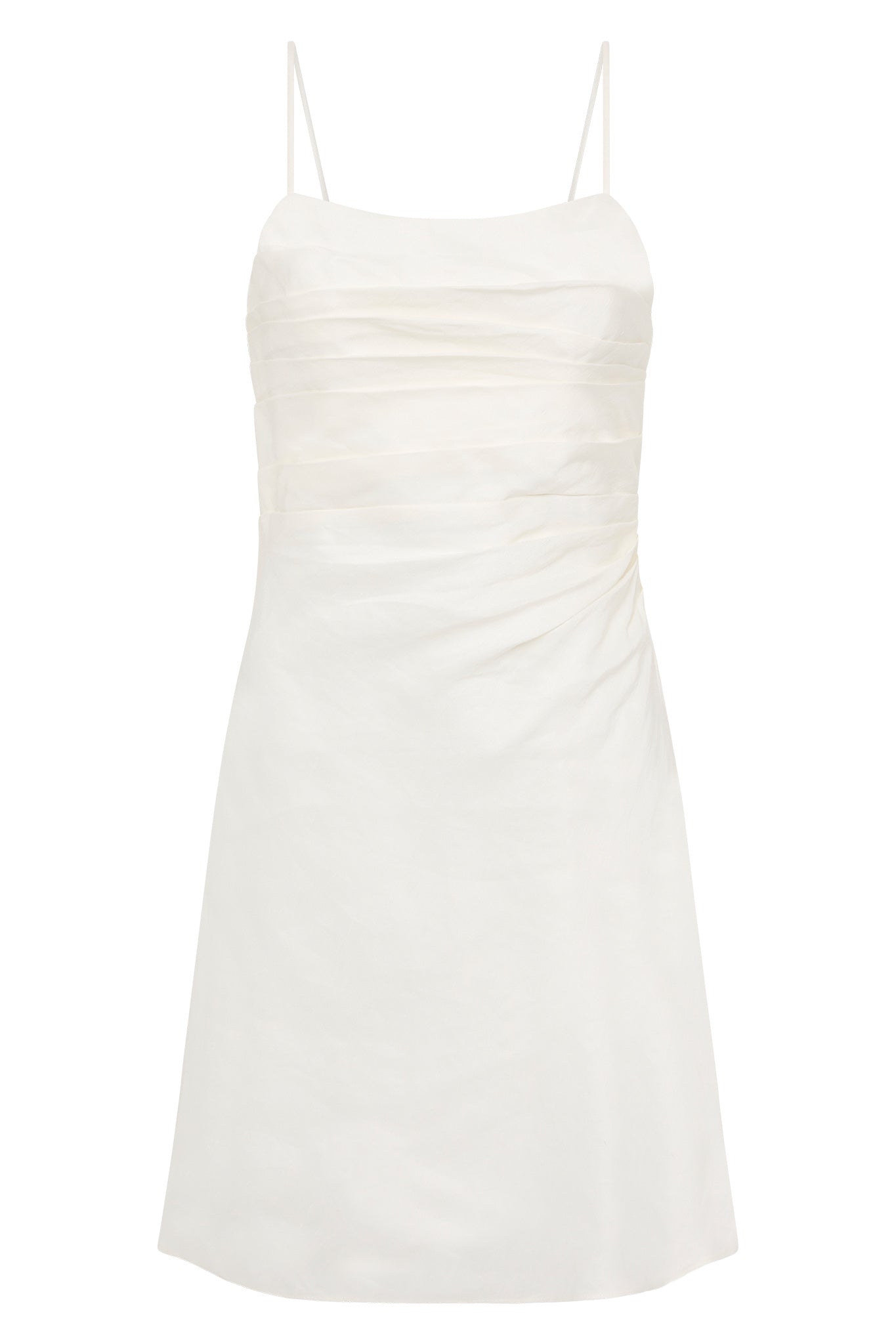 Clarice Draped Mini Slip Dress