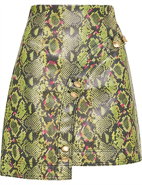Serpentine Mini Skirt