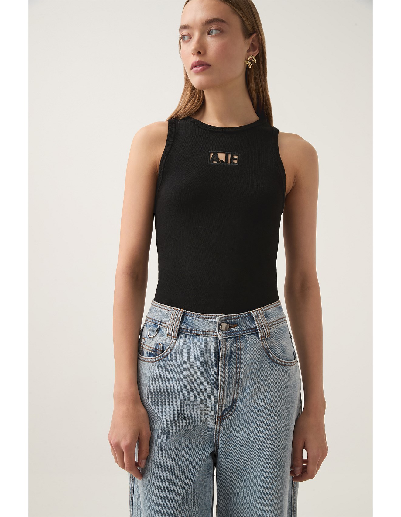Nerina Logo Cut Out Tank