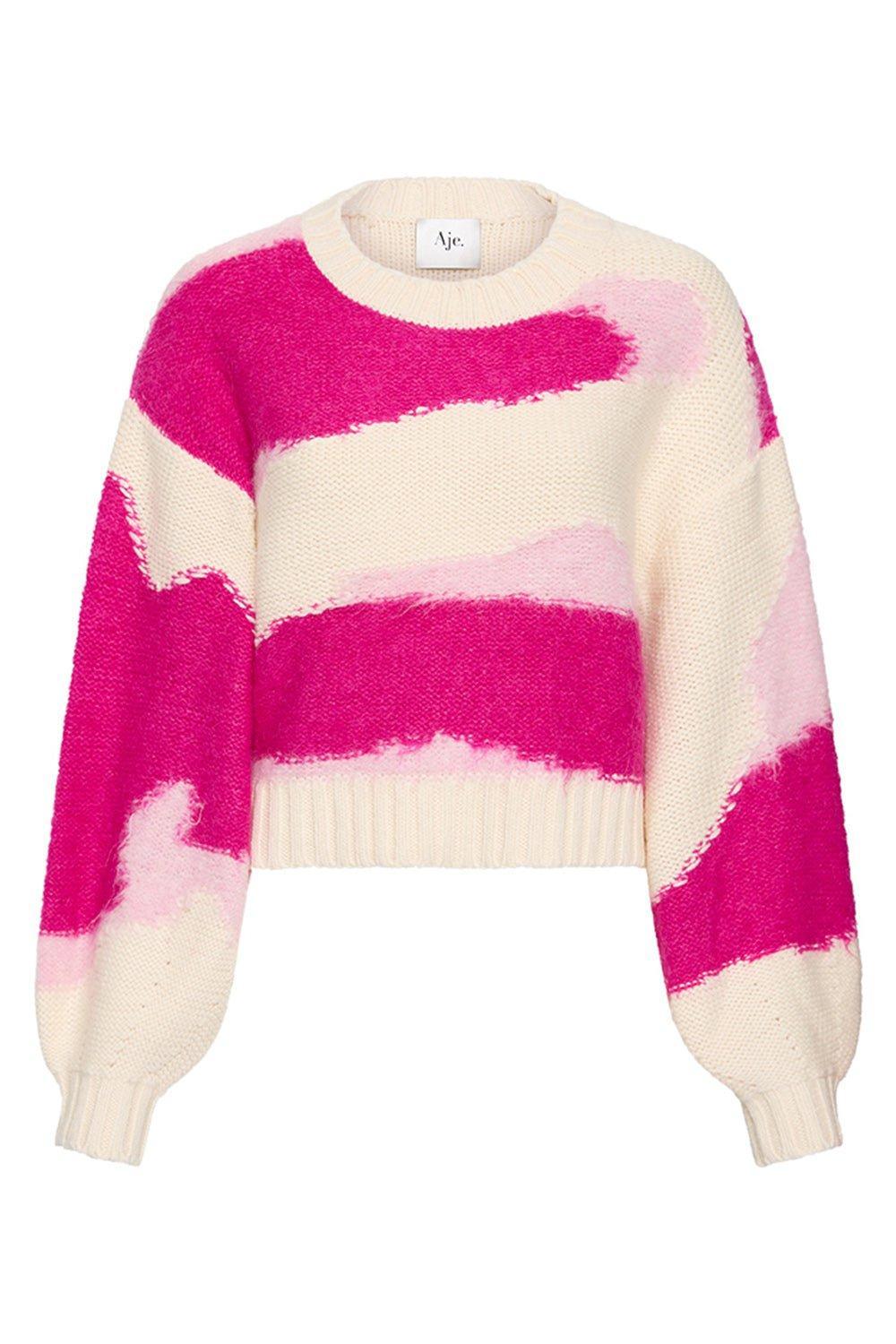 Enfold Jacquard Knit Sweater