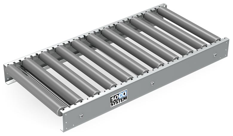 Smooth-Running Roller Conveyors - Ø 1 7/8 Plastic Rollers