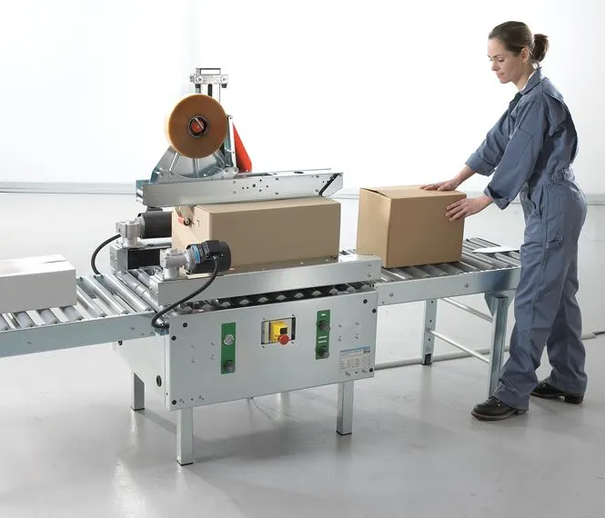 T-55 case sealer automatic adjustment operation