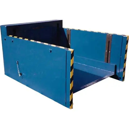 Side view showing low profile design