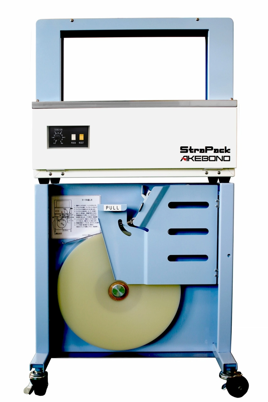 Detail view of OB-360NLD stretch wrapping system