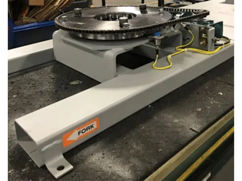 Side profile of structural steel frame construction