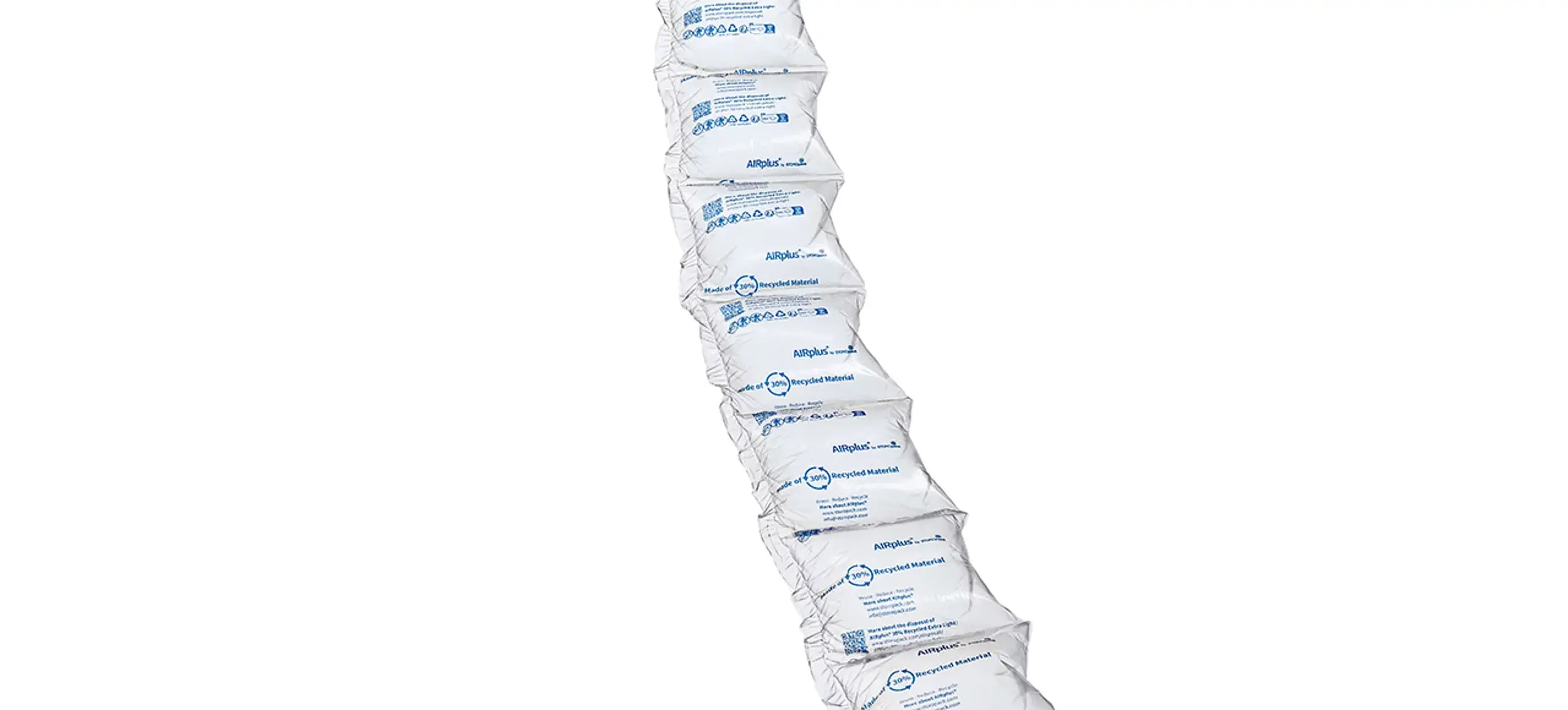 Void fill air pillows for shipping protection#1.0