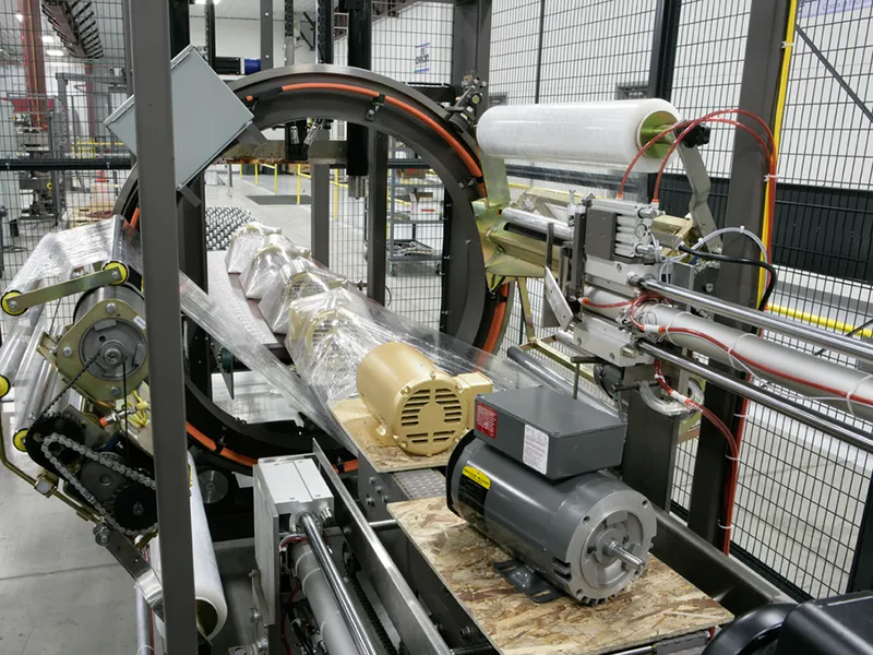 Main view of Orion Orbital Constellation Stretch Wrapping Machine