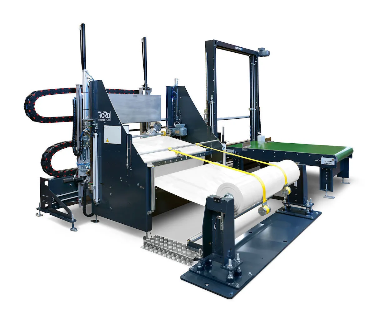 Main view of RoRo StretchPack® Duplex packaging machine