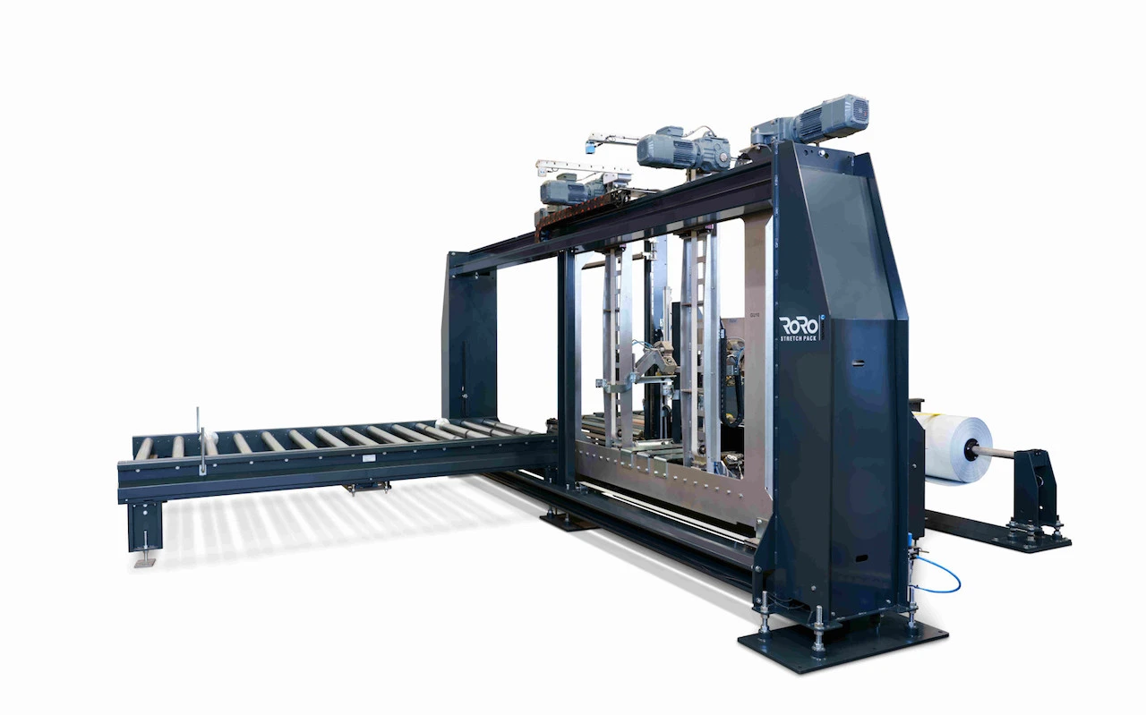 Main view of RoRo StretchPack® Duplex packaging machine