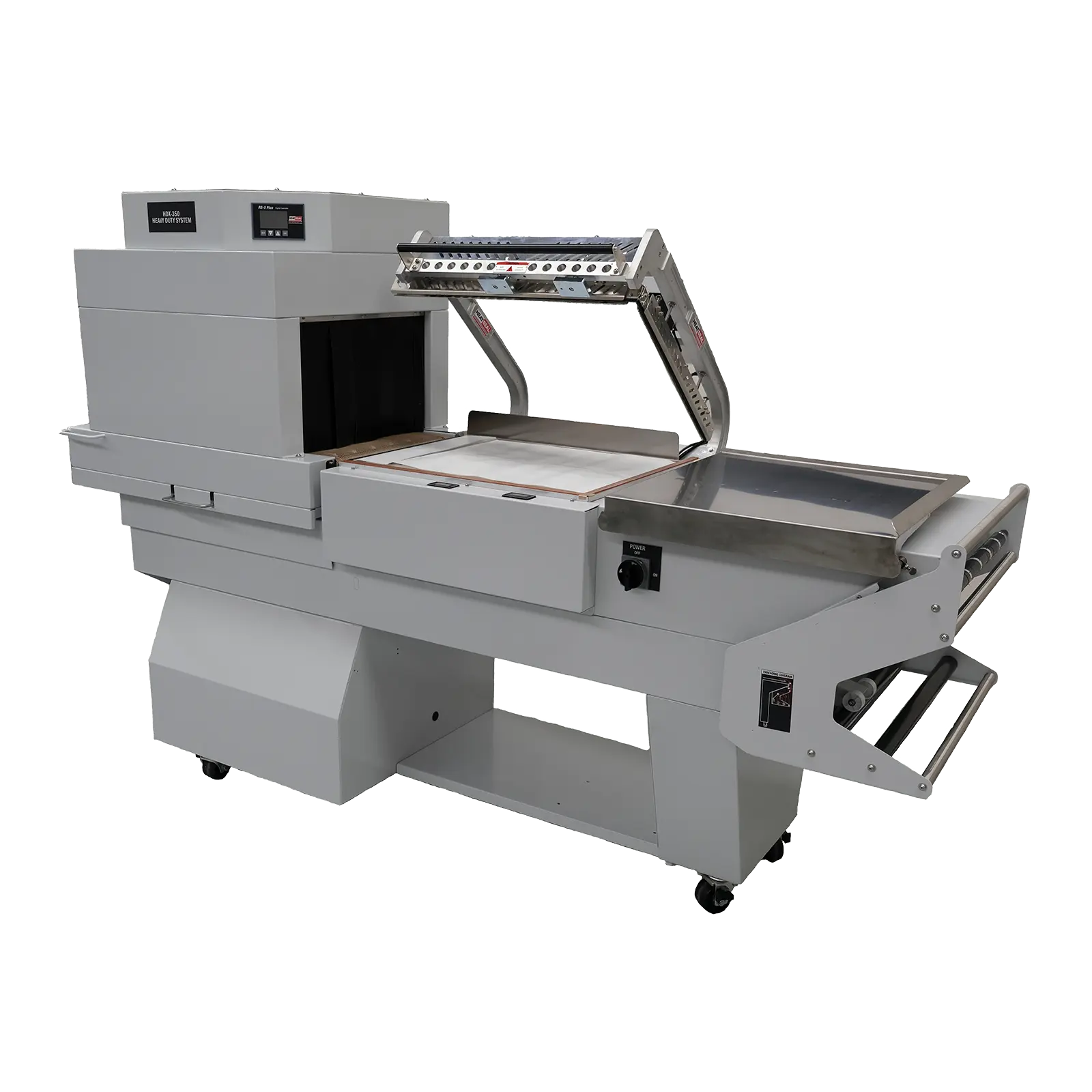 Detail view of semi-automatic operation components and controls