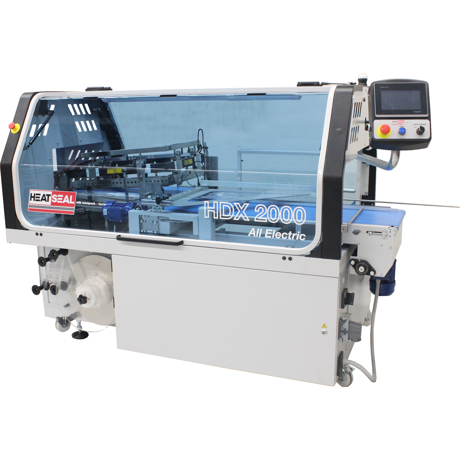 HDX-2000 Automatic L Sealer System with Flighted Infeed Conveyor
