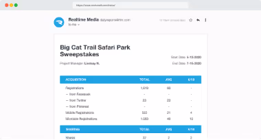 Day Over Day Metrics image