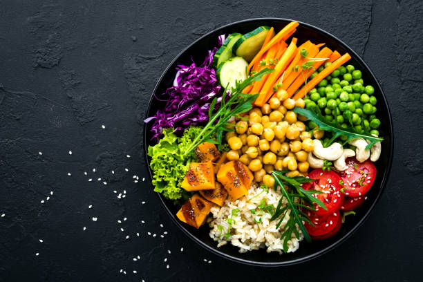 image of a main course assortment (for a chinese restaurant)