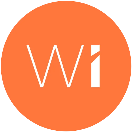 Logo White Ink - Orange
