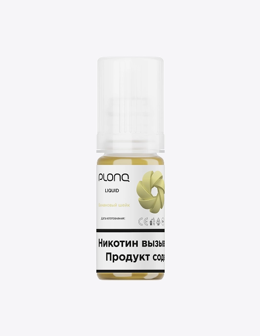 Plonq Liquid. Жидкость Плонк со вкусом "Банановый шейк"