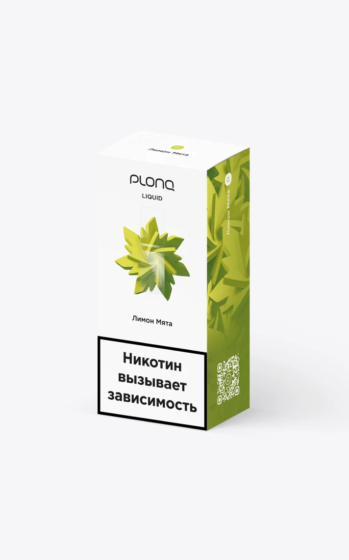 Жидкость с солевым никотином со вкусом "Лимон Мята"