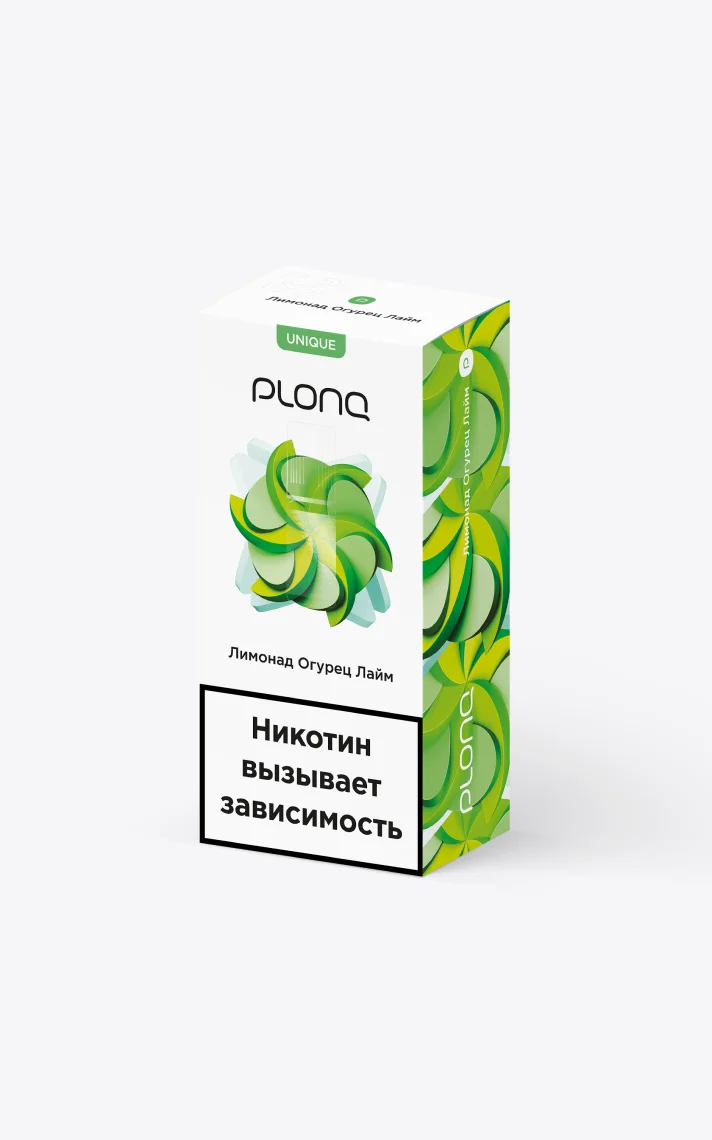 Жидкость с солевым никотином со вкусом "Лимонад Огурец Лайм"