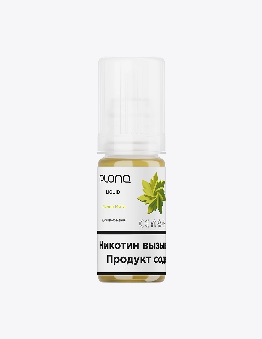 Plonq Liquid. Жидкость Плонк со вкусом "Лимон Мята"