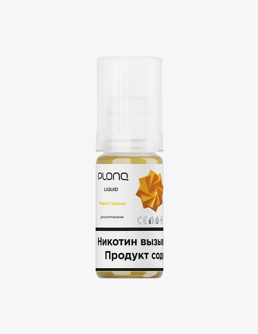 Plonq Liquid. Жидкость Плонк со вкусом "Манго Персик"