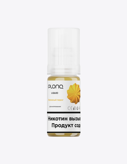 Plonq Liquid. Жидкость Плонк со вкусом "Лимонный пирог"