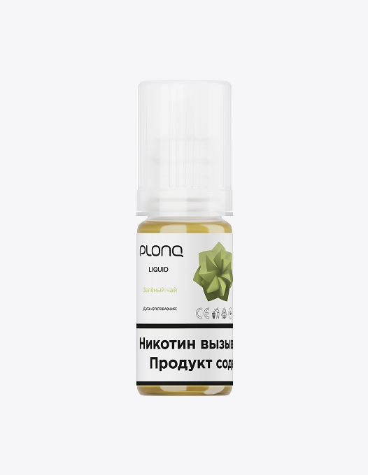Plonq Liquid. Жидкость Плонк со вкусом "Зеленый чай"