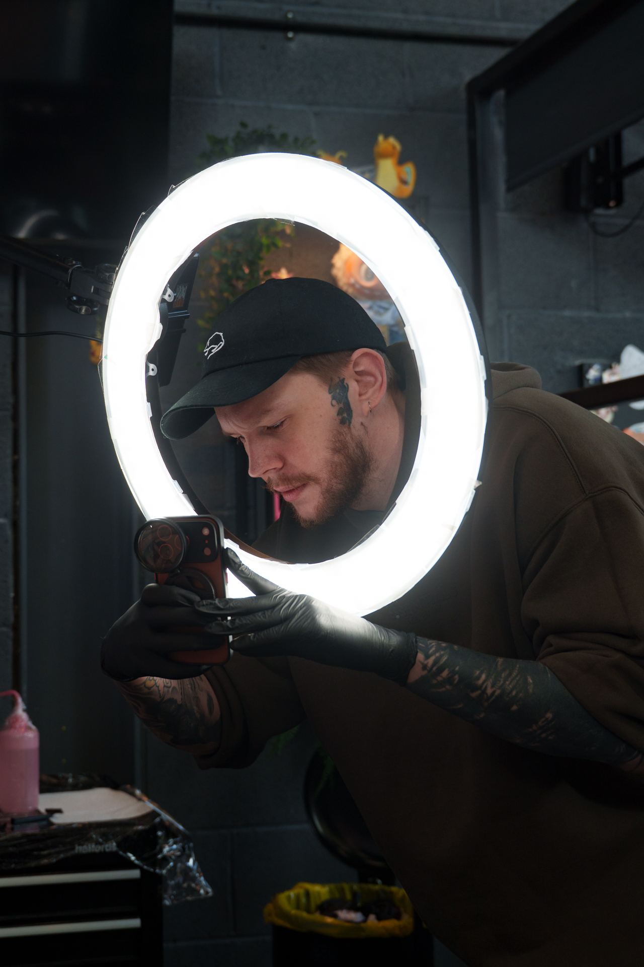 Callum tattoo artist at Tenko Tattoo